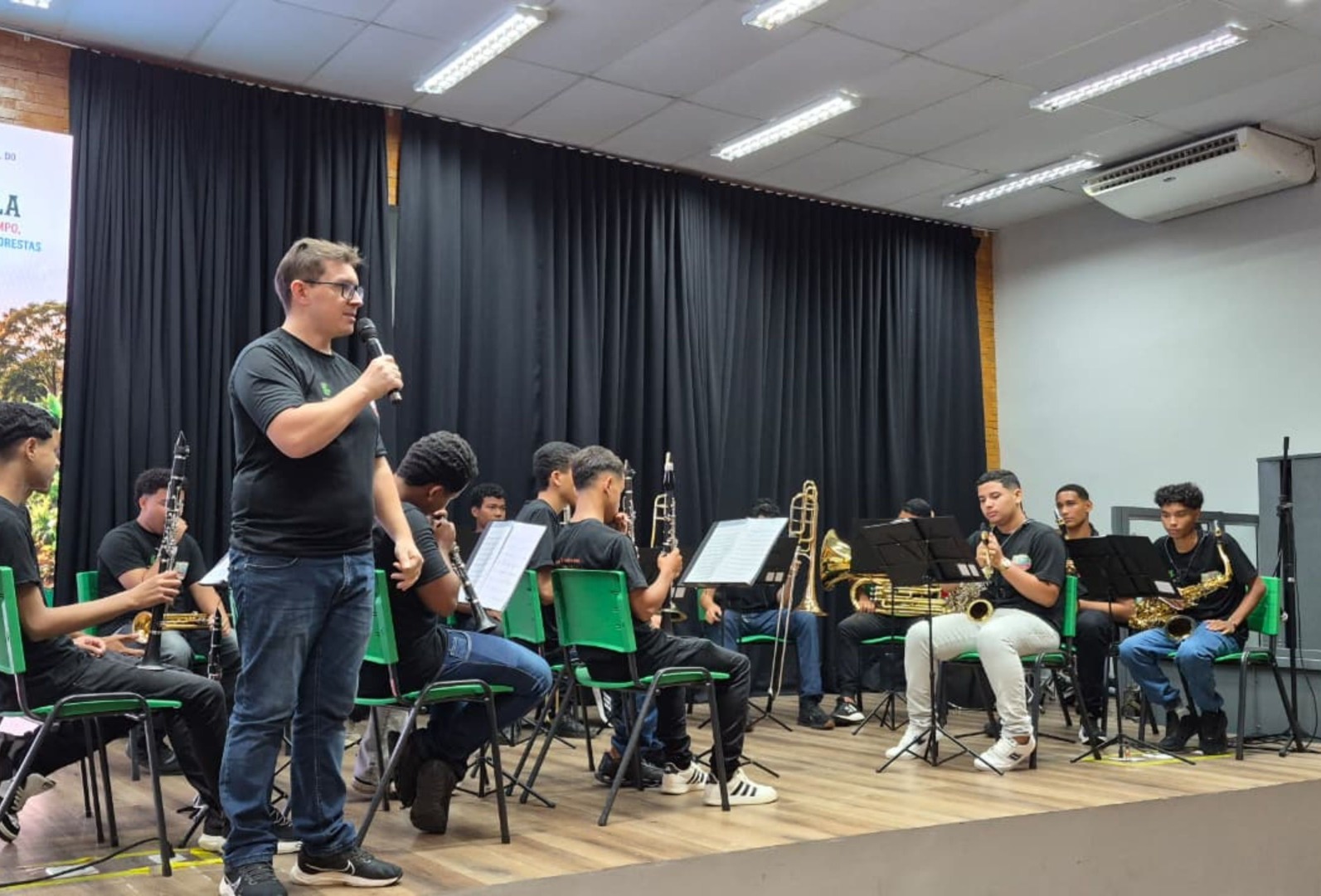Apresentação da Filarmônica Jovem do Ifal