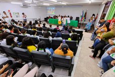 Mestra Pastora foi aclamada no Auditório lotado. Fotos: Acássia Deliê e Camylle Vitória