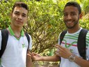 Isaías e Francisco são alunos de Guia de Turismo do Campus Marechal Deodoro