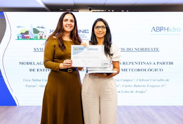 Professora do Campus Marechal é premiada por pesquisa sobre cheias na Bacia do Mundaú