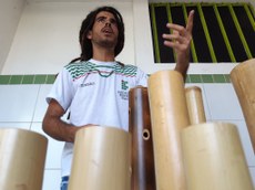 Estudantes de Gestão Ambiental, Vinícius é entusiasta do bambu
