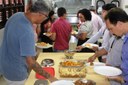 Comitiva da Reitoria almoça no Campus Marechal Deodoro
