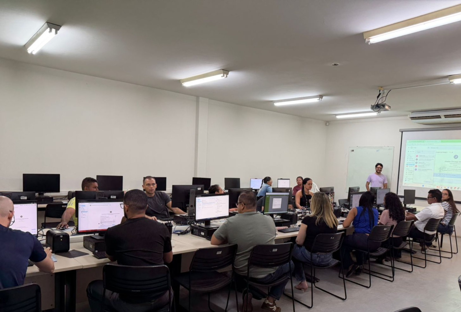Servidores passaram por treinamento no Campus Marechal