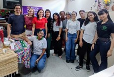 Pró-reitora de Ensino, Cledilma Costa, e comunidade acadêmica durante as atividades de abertura da Semagro 2026