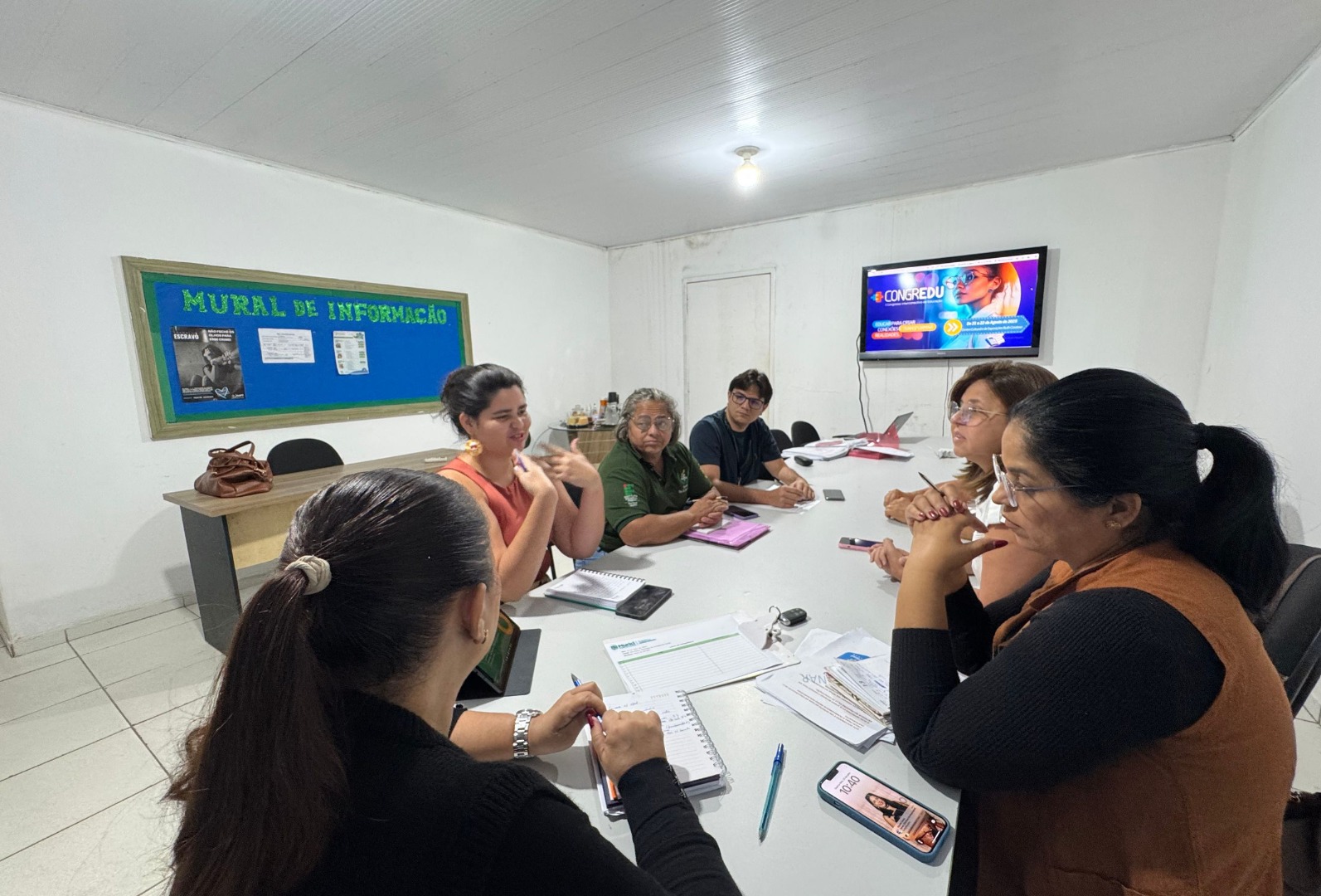 Reunião ocorrida na quarta-feira, 23