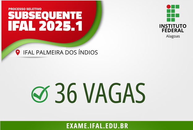 Ifal Palmeira dos Índios publica edital para o curso técnico em Segurança do Trabalho