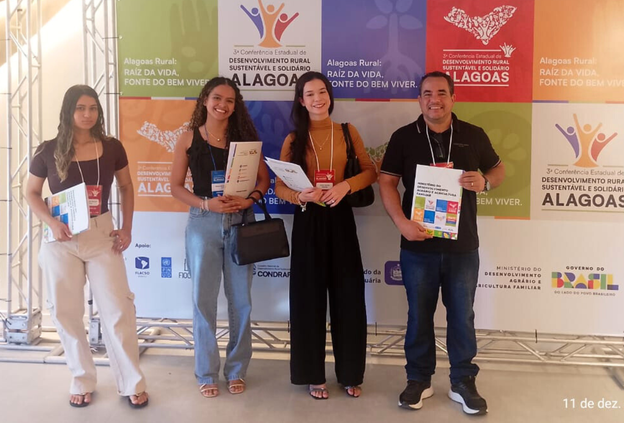 Aluna do Ifal Penedo é eleita para participar da etapa nacional de conferência sobre desenvolvimento rural