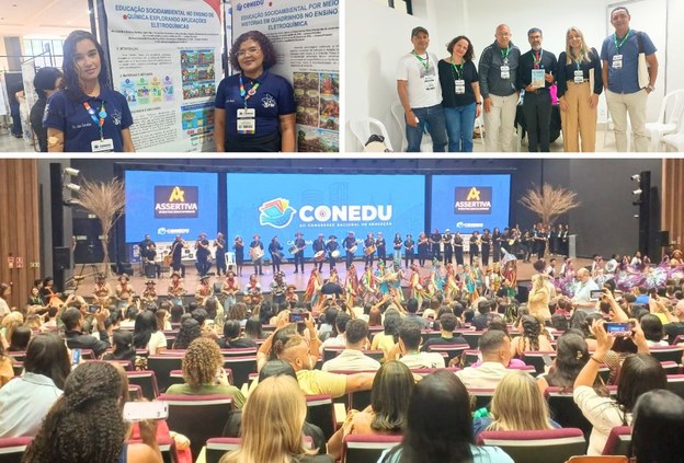 Comitiva do Ifal Penedo participa do 12º Congresso Nacional de Educação