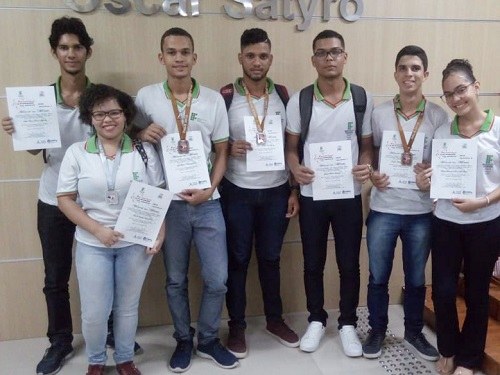 Destaques do Ifal Penedo na Olimpíada Alagoana de Química 2018