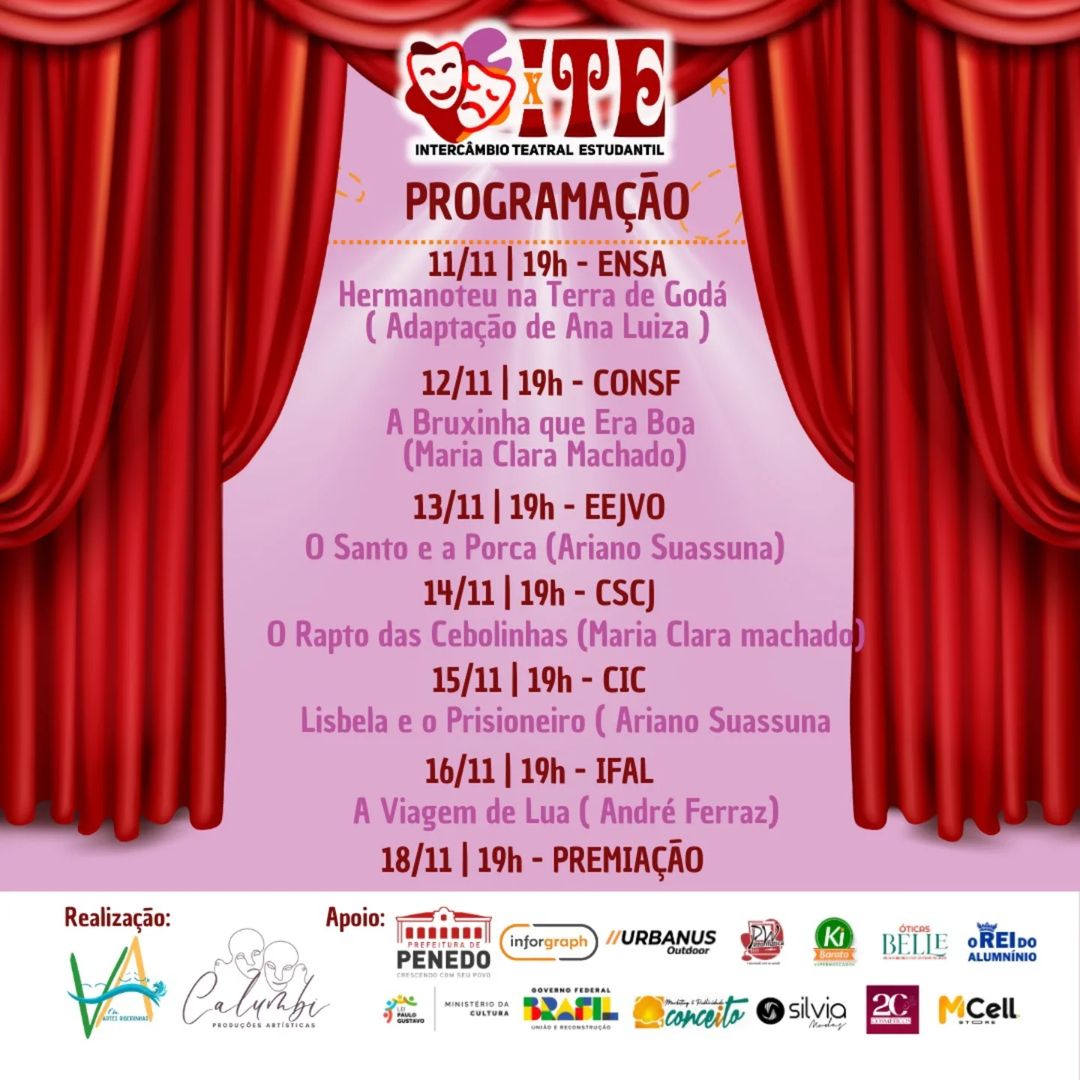 PROGRAMAÇÃO 10º ITE PENEDO