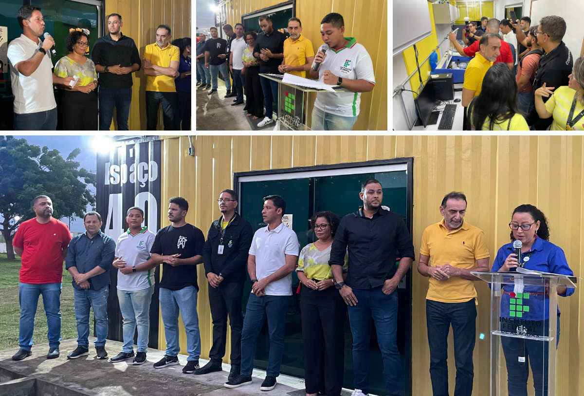 Inauguração do Espaço 4.0 no Ifal Penedo