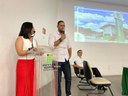 Carolina Duarte, pró-reitora de Desenvolvimento Institucional, e Felipe Thiago, diretor-geral do Ifal Penedo