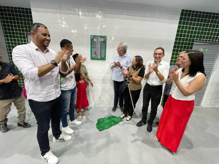 Inauguração do ginásio poliesportivo do Ifal Penedo