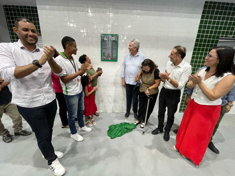 Inauguração do ginásio poliesportivo do Ifal Penedo
