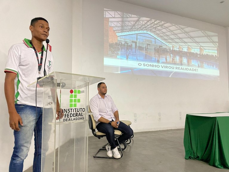 Inauguração do ginásio poliesportivo do Ifal Penedo