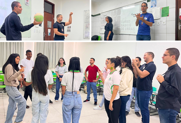 Ifal Penedo fortalece inclusão na comunidade escolar com oficina de Libras