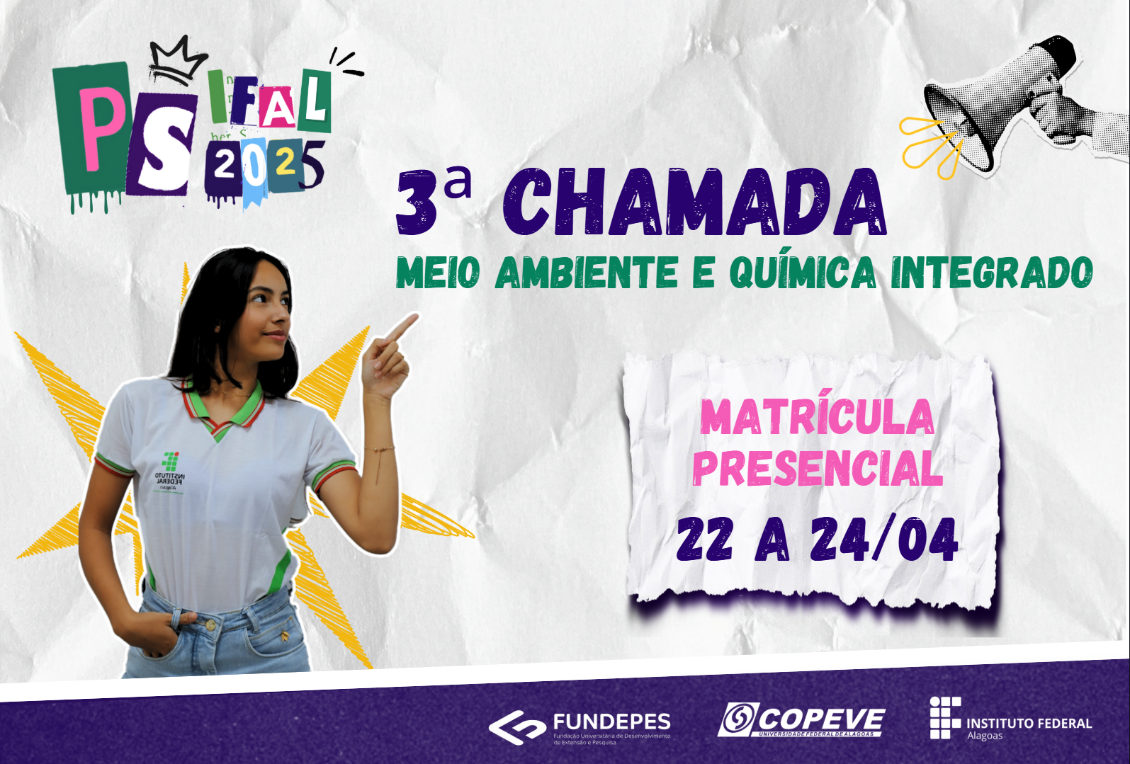 3ª CHAMADA PENEDO PS 2025