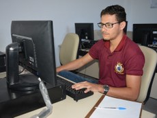 Jaime Soares dos Santos, aluno da Ufal em Penedo.