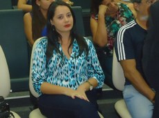 Rossineide Matias da Silva é egressa do Ifal e participou do processo seletivo realizado pelo Campus Penedo em conjunto com a prefeitura.