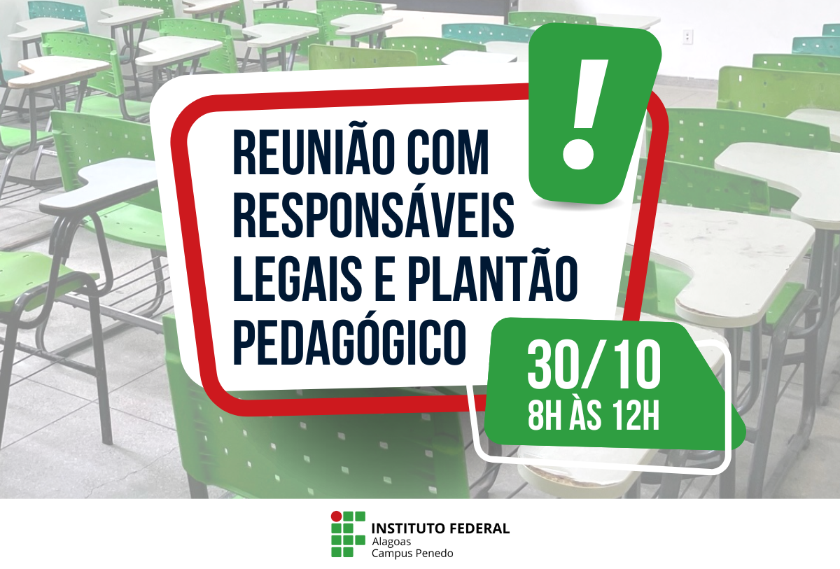 Reunião e Plantão Pedagógico - Campus Penedo