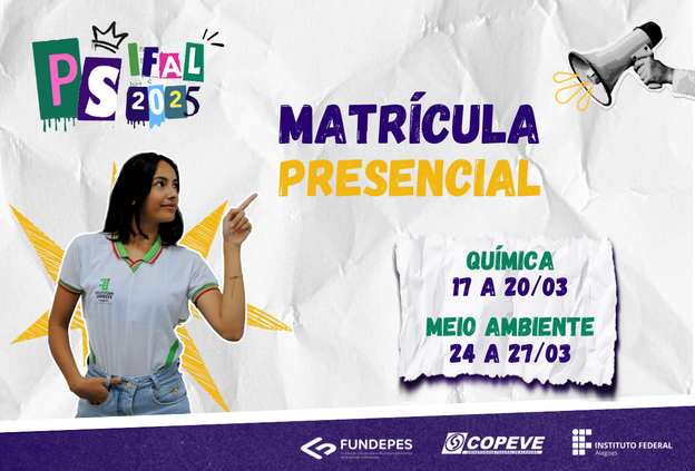 PS 2025: matrícula dos classificados para cursos técnicos integrados começa no dia 17/03