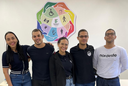 Equipe atual do Napne: Raisa Coutinho, Aguimario Pimentel, Lucélia Lima, Antonio Santiago e Damião Francisco.