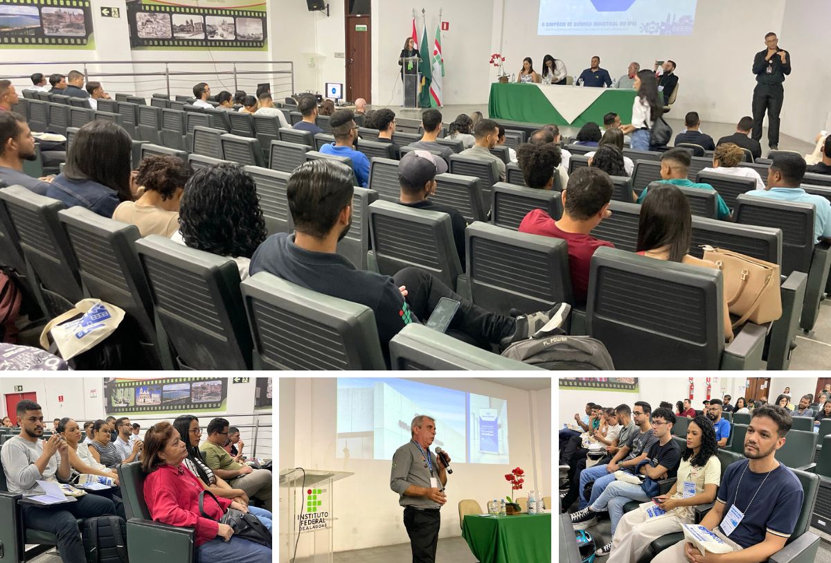 ABERTURA DO 2º SIMPÓSIO DE QUÍMICA INDUSTRIAL DO IFAL PENEDO