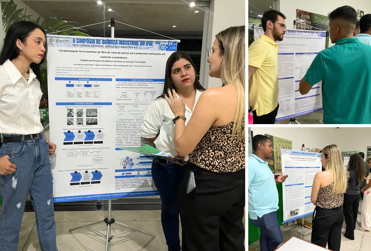 ABERTURA DO 2º SIMPÓSIO DE QUÍMICA INDUSTRIAL DO IFAL PENEDO