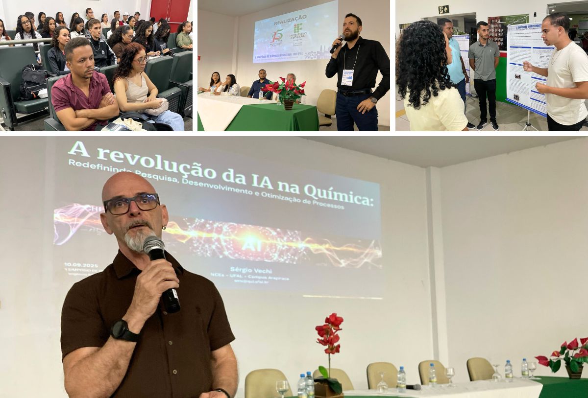 ABERTURA DO 2º SIMPÓSIO DE QUÍMICA INDUSTRIAL DO IFAL PENEDO