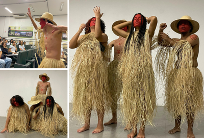 Espetáculo “Indigente é tudo, menos o Nordeste!”, do Grupo de Teatro Caetés (Ifal Maragogi).