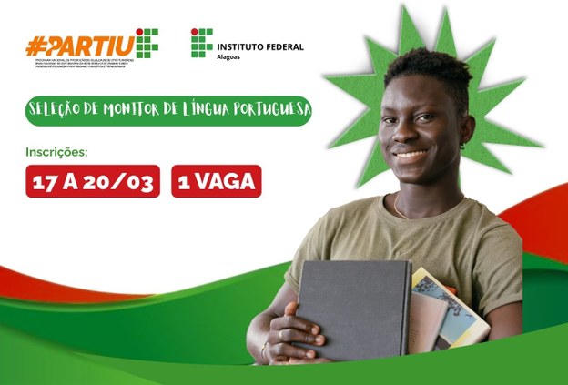 Campus Piranhas inicia seleção de vagas remanescentes para monitoria do programa Partiu IF