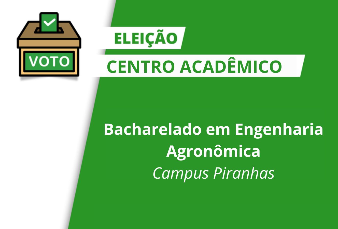 Eleição para o Centro Acadêmico de Engenharia Agronômica