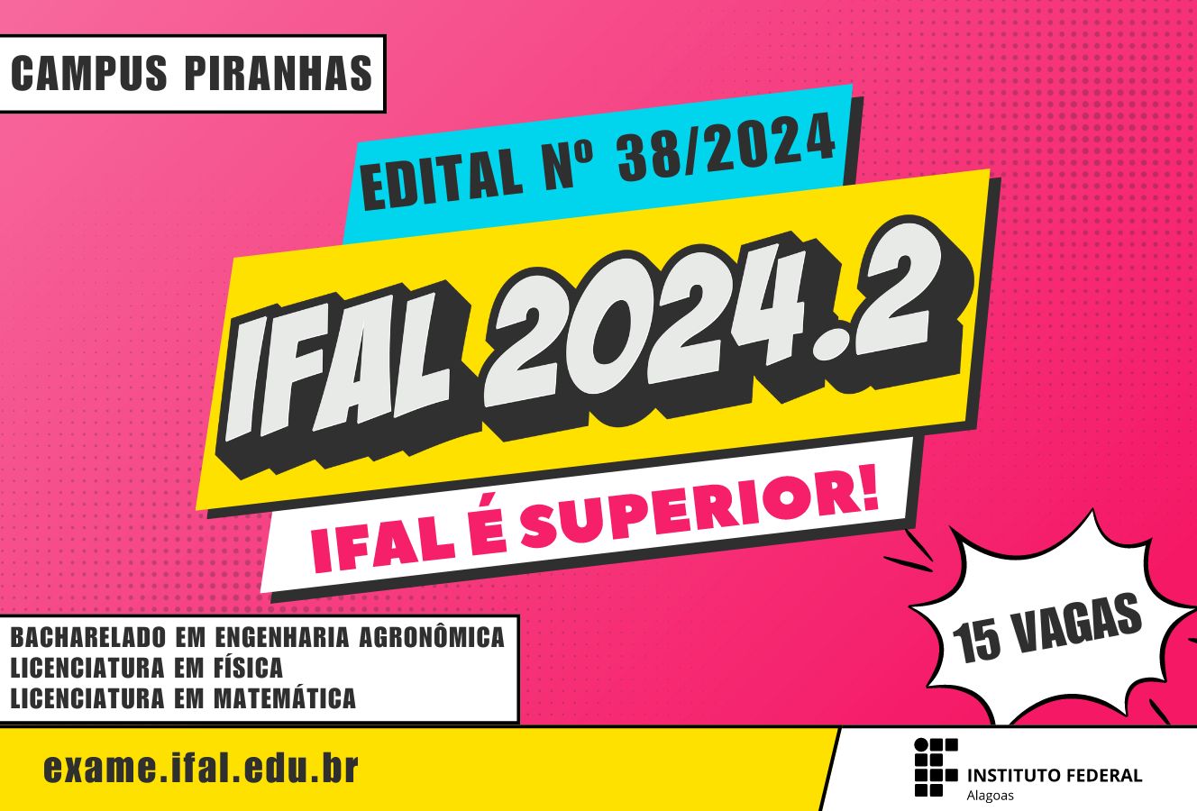 Edital para portadores de diploma de ensino superior