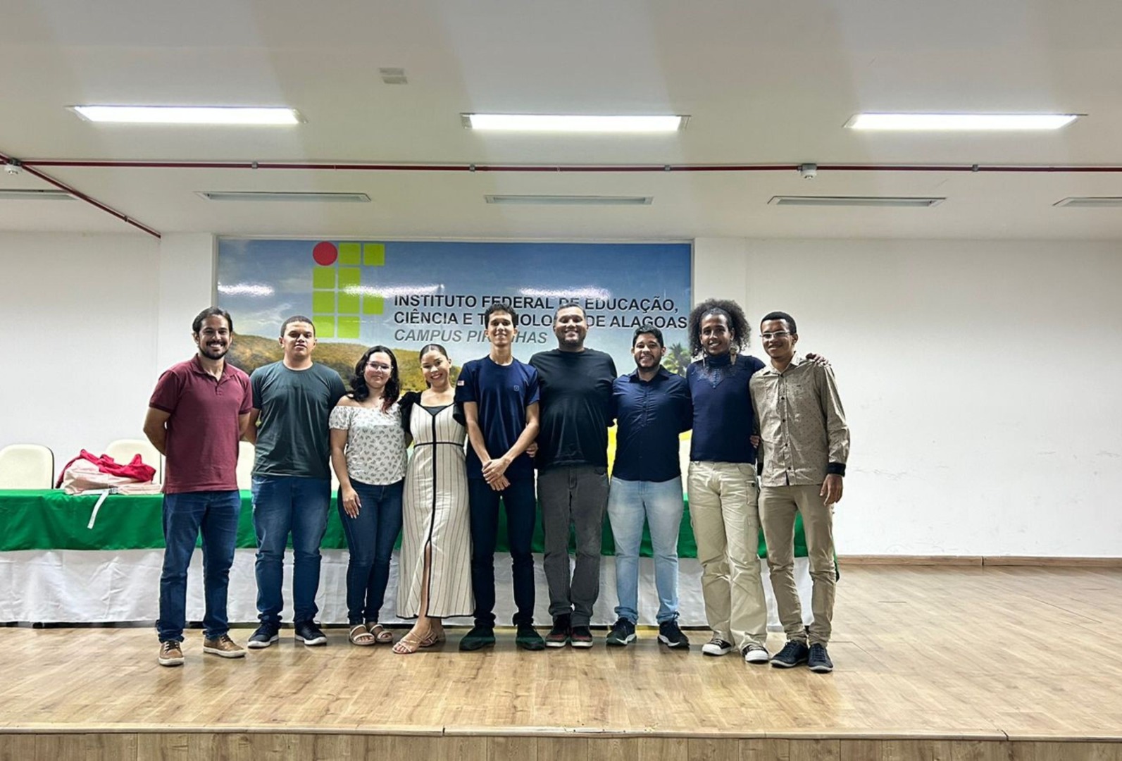Apresentações de trabalhos durante o evento