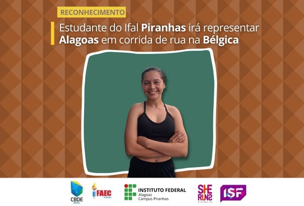 Estudante do Ifal Piranhas irá representar Alagoas em corrida na Bélgica