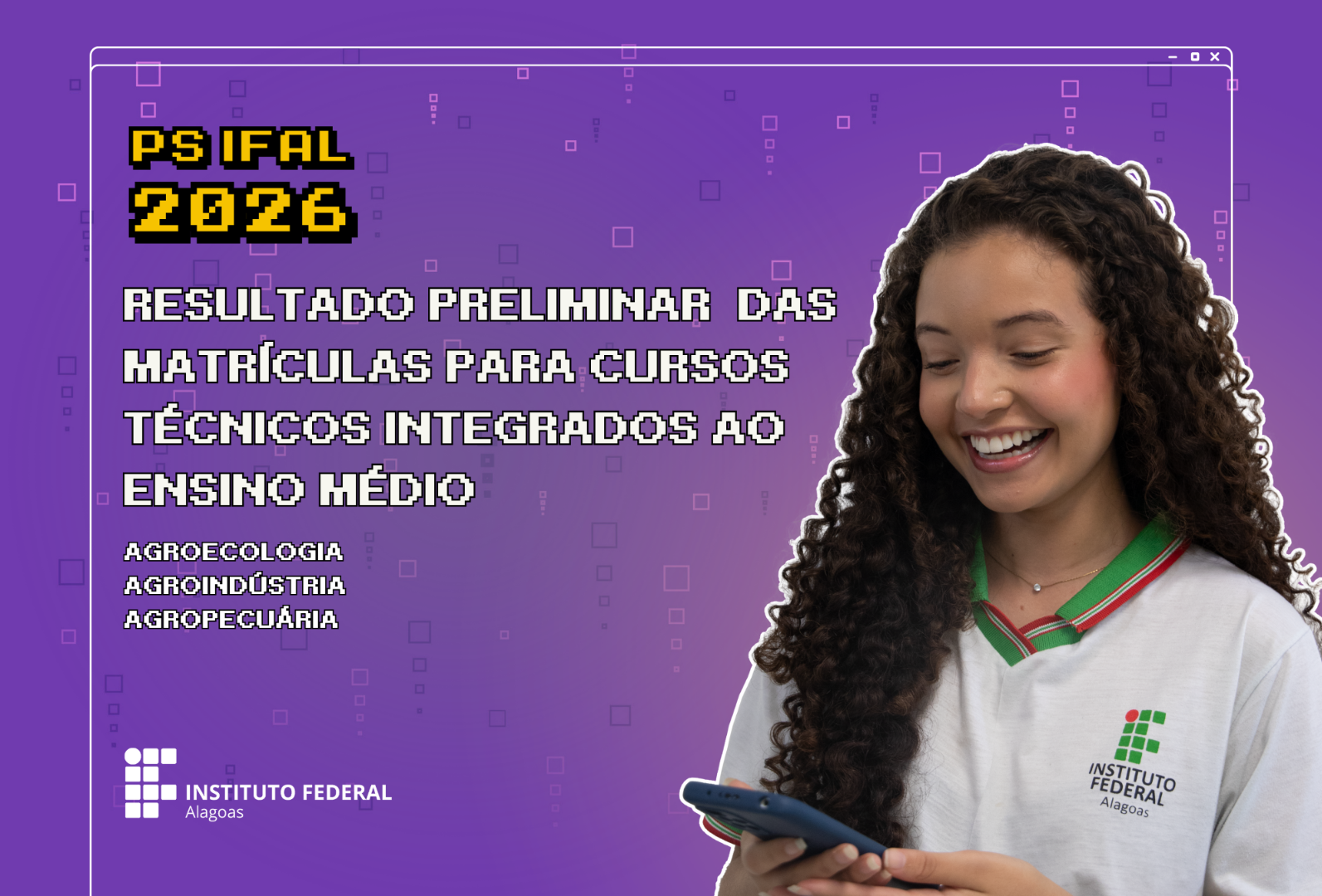 Lista traz situação de matrícula de Agroecologia, Agroindústria e Agropecuária.png