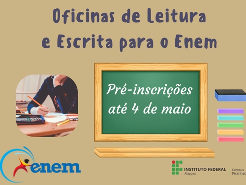 Oficinas de Leitura e Escrita para o Enem