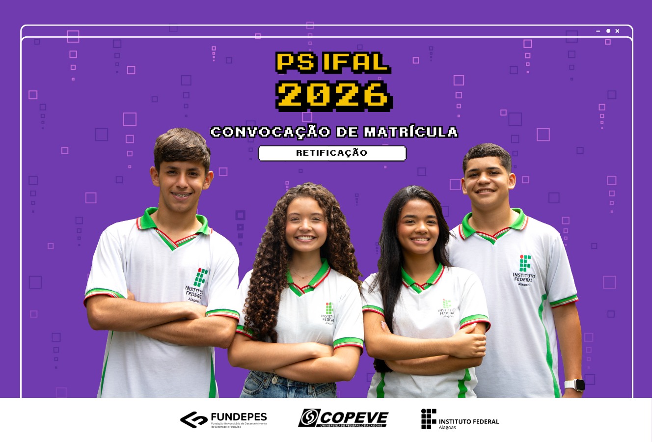 Piranhas retifica resultado final do edital de convocação de matrícula