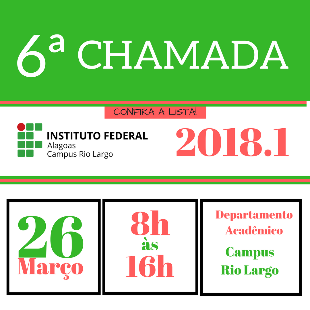 6ª chamada