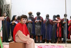 Apresentação teatral dos alunos do Campus Rio Largo