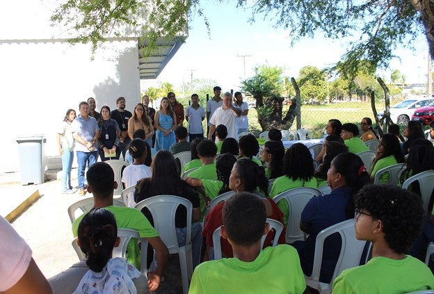 Campus Rio Largo realiza aula inaugural do programa Partiu IF
