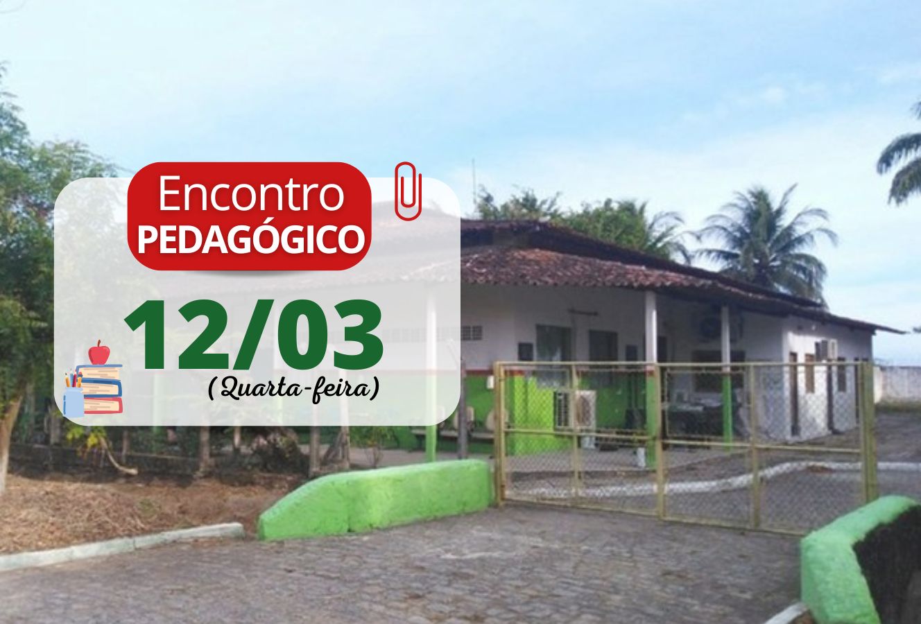 Encontro Pedagógico será realizado na quarta-feira