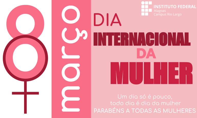 Dia da mulher 2018 campus Rio Largo