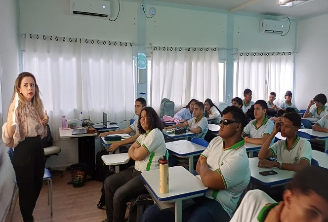 Ação de prevenção da gravidez na adolescência
