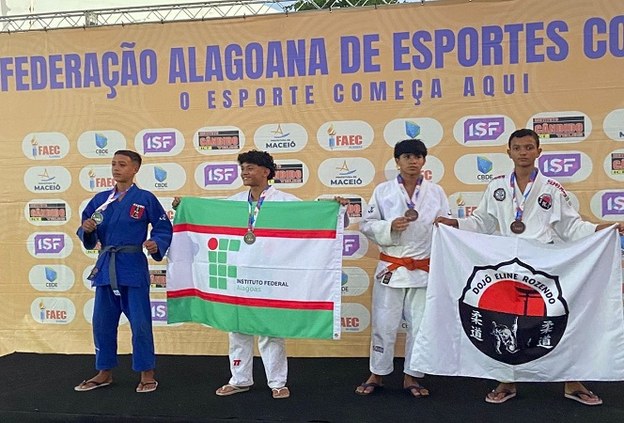 Estudante do Ifal-Rio Largo conquista campeonato alagoano de judô