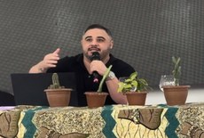 Professor Hugo Brandão representou o Ifal no evento científico