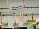 Exposição educativa sobre assédio sexual