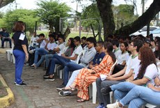 Professora Delza Gitaí foi uma das palestrantes da campanha do Ifal Rio Largo