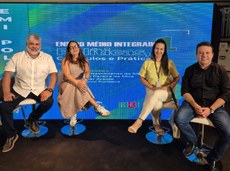 Professores Edel Alexandre, Tâmara Bastos, Renata Coimbra e Roberio da Costa Ferro apresentaram trabalho científico no evento em Brasília