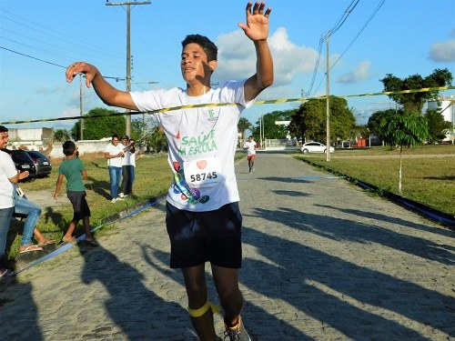 Gabriel da Conceição conseguiu realizar os 3km em pouca mais de 13 minutos.JPG